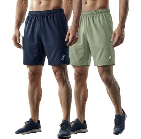 INDICLUB Men's Athletic Combo Shorts-picture-26