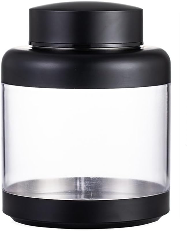 SONGCHAO Sugar Jar Tea Cans, Glass Storage, Sealed, Home Decoration Ornaments Tea Canister(B)