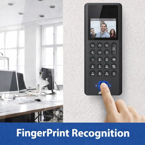 Image of Dahua ASI3204E-W Single Door Face Recognition Access Controller, 2.4 inch Display with 320x240 Resolution, 2-MP Camera Dual-Lens with IR Illumination and DWDR.