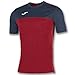 Joma Winner M/C Camiseta Equipamiento, Hombre, Rojo/Marino, L