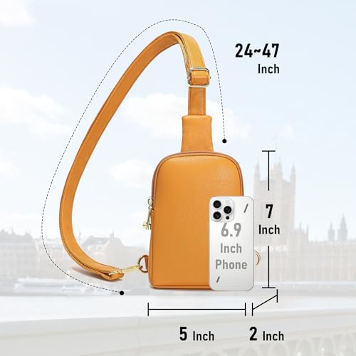 Image of INICAT Lightweight Small Crossbody Sling Bag for Women | Mini Travel Purse,Multi-pocket with Card Slots,Durable Vegan Leather,Everyday Carry