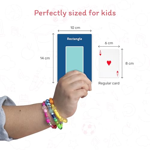 Image of 4-in-1 Flashcards for Kids (50 Cards) Screen-Free Learning for Toddlers (Ages 1-4) | Alphabets, Numbers, Shapes & Colors | India-Relevant Early Learning Cards | Tinymingle