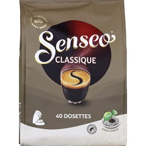 Senseo Café Classique Souples Equilibré, Les 40 Dosettes, 277g