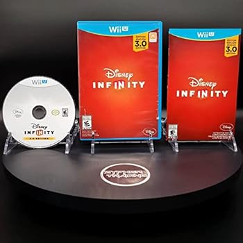 DVD-ROM Disney Infinity 3.0 Wii U Standalone Game Disc Only Book