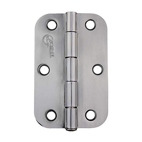 Trio TRB8916LPCP Door Butt Radius Hinge 89x58x1.6mm Polished Chrome