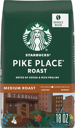 Starbucks Whole Bean Coffee, Medium...