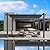 Kozyard Morgan Outdoor Retractable Pergola with Sun Shade Canopy Patio Aluminum Pergola Shelter for Backyard Deck Garden Modern Metal Grill Gazebo (10' x 13', Gray)