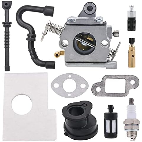 Aylux MS170 Carburetor for Stihl 017 018 MS170 MS180 MS170C MS180C Chainsaws Cover