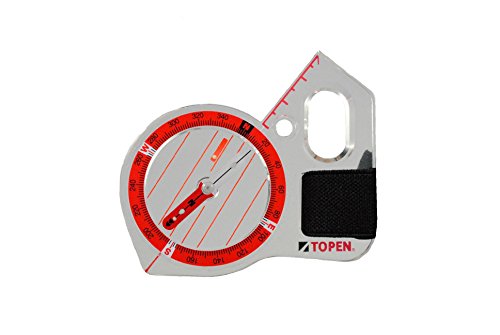 Boussole droite pour gauchers Tack avec une couleur rouge unique