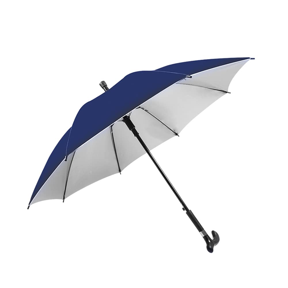 Parasol przeciwsłoneczny 2 w 1 laska dla osób starszych antypoślizgowy wielofunkcyjny parasol podróżny idealny prezent dla rodziców