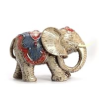 【美品】ゾウ　象　陶器　オブジェ　置物　インテリア　工芸品　美術品　A2988 Amazon.co.jp: 象 ゾウ 象彫刻 象置物 ゾウ彫刻 家装飾 風水置物
