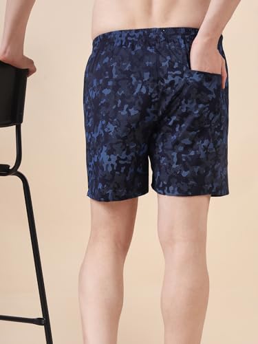 Image of Urban Scottish Ultra-Comfortable Men's Boxer Pants (Pack of 4), 100% Cotton with Stylish Print, Soft & Stretchy Elastic Waist Band, Dynamic Movement & Hardwearing Stitching,Breathable Gentle Snug Fit