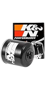 K&N Ölfilter KN-112 - 50x37mm Für Kawasaki, Honda, Motorräder & Geländefahrzeuge