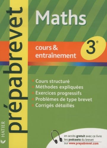 Prepabrevet Math Amazon.in: Buy Prepabrevet cours & entrainement, maths 3e Book Online ...