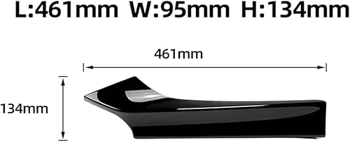 Miniatura 4 de para BMW Serie 2 F22 F23 M Sport 2014-2021 Parachoques delantero lateral antiniebla Spoiler Lip