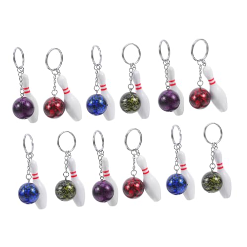 Porte-clés bowling décoratif pour personnaliser vos paquets cadeaux