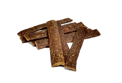 Jerky Dog Treats Britten & James Pet Safe Pure Beef Dog Chews – 300g – A Healthy and Nutritious Training Treat for your Dog or Puppy – 100% Natural and Grain Free – Premium Grade Quality