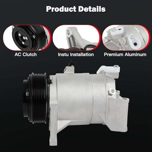 Image of Air Conditioning Compressor for Nissan Maxima Murano Pathfinder Quest 3.5L