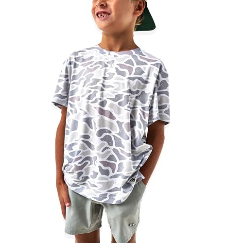 Burlebo Youth Go to Tee - White Camo