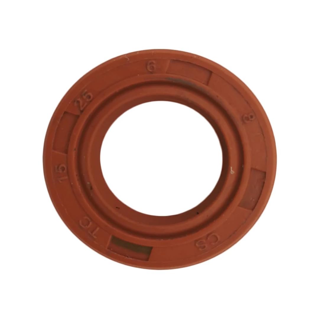 Retén Aceite para STIHL MS180 MS170 MS210 MS230 MS250 017/018/021, 2 Piezas Juntas de Aceite para Motosierra (15x25x6mm) para Herramientas de jardinería