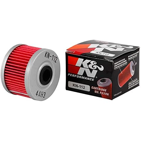 K&N Motorcycle Oil Filter KN-112 Cover