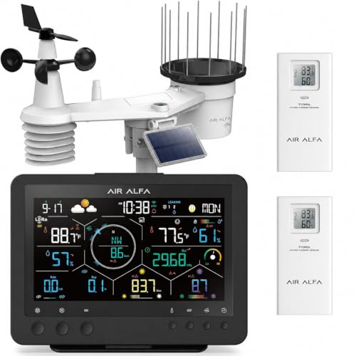 AF007 Weather Station & Extra Thermo-Hygro Sensor Bundle image 4