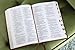 NIV, Thinline Bible, Large Print, Leathersoft, Brown, Red Letter, Thumb Indexed, Comfort Print