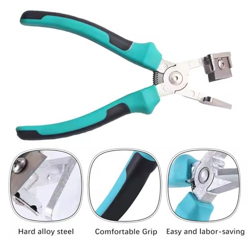 90 V Shaped Mitre Scissors, Rubber Strip Scissors, Mortising Scissors for Cutting Cork V Miter Shears, Window Seal, Sealing Scissors, Mitre for Cutting Rubber Strips, Plastic, 4 Replacement Blades - Image 5
