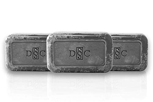 Deep Sea Cosmetics | Antibacterial Dead Sea Mud Soap - Nourishing | Dead Sea Mud Soap with Dead Sea Minerals (3 Pack)