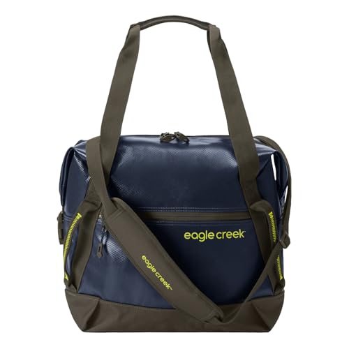 eagle creek Migrate Tote Bag – Durable, Water-Resistant, Recycled Material - Travel Tote with Expandable Capacity, Shoulder Straps - Has Multiple Carry Options