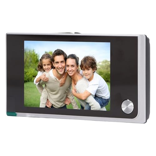 Monitor Visual de Timbre de Puerta y Mirilla Digital con Pantalla LCD de 3.5 Pulgadas, Cámara Sensor de Imagen de 1MP, Mirilla de Aleación de Zinc y Intercomunicador Unidireccional para Hogar y Oficina miniatura 7
