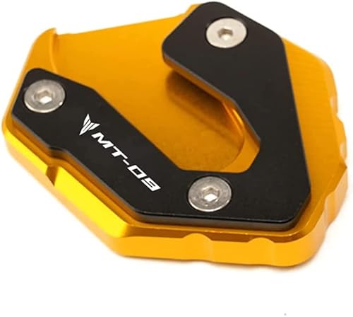 Miniatura 5 de For Yamaha MT-09 MT 09 MT09 Tracer 900 Tracer 900 Motorcycle Side Stand Enlarge Plate Kickstand Enlarge Extension MT09 2014-2020