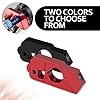 1 PC Motorcycle Grip Brake Lock, 5-5/16 x 2-3/16 x 15/16 Alloy Anti-Theft Throttle Lock, Replacement Modification Accessories, Suitable for Motorcycles, Scooters, Bicycles, ATVs (Black)