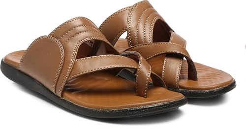 Unisoft Men Slippers | Beige Lightweight Premium Soft Orthopedic Summer Casual Flip Flops for Daily Comfort and All-Day Wear – Stylish and Durable Footwear for Men (Size: 8)