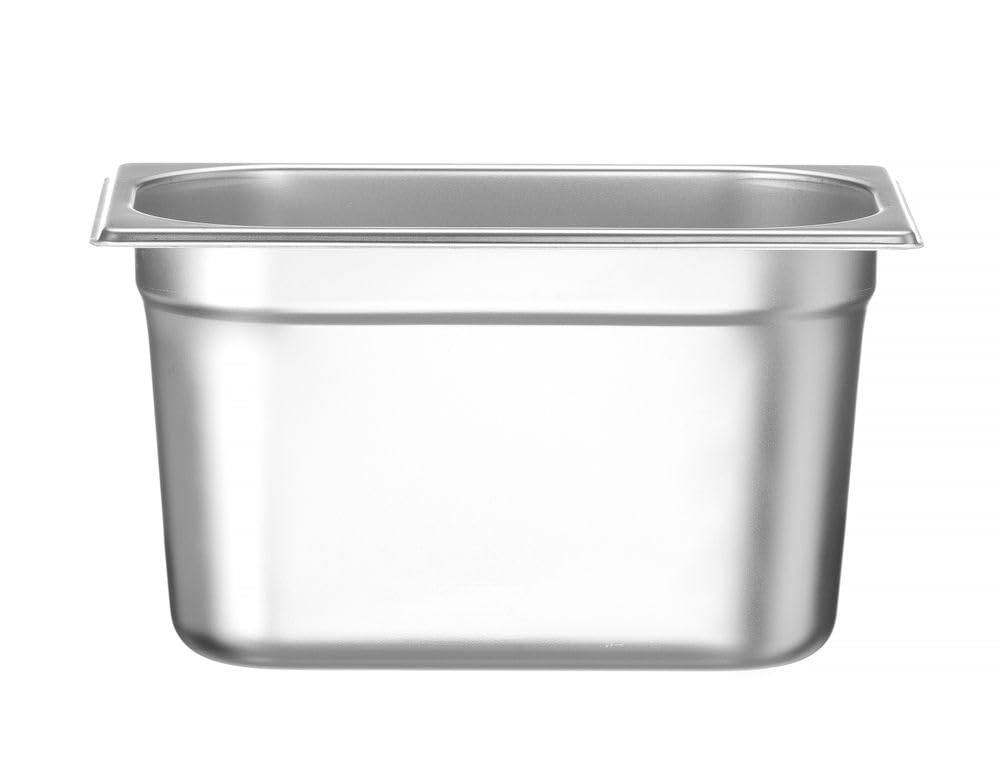 Hendi Gastronorm-Behälter 1/4 4 L, Edelstahl AISI 201, GN 1/4