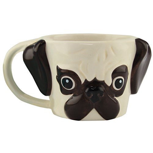 Preisvergleich Produktbild Mops Hund Becher