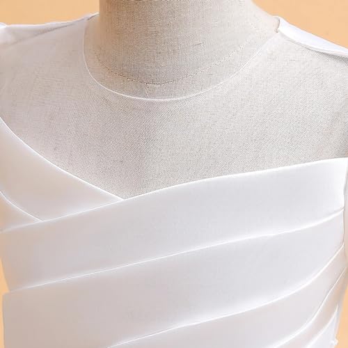 Flower Girl Dresses for Wedding First Communion Ceremony Long Evening Dress Satin Princess Pageant Dresses for Girls3