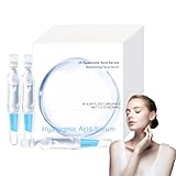 3% Hyaluronic Acid Serum, 30Pcs Hyaluronic Acid Tubes, Ultra-Hydrating Serum Single-Use Vials, Hyaluronic Acid Tubes 3% for Women's Moisturizing Skin Care Face
