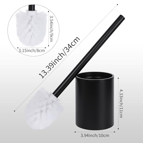 Image of Stainless Steel Wall Mounted Toilet Bowl Brush and Holder Bathroom