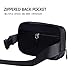 Belt bag Fanny pack crossbody bags for women Everywhere belt bag (black)