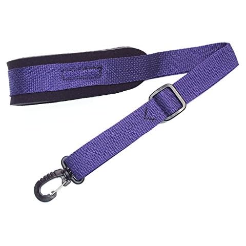 Legacystraps Purple Neoprene padded Saxophone strap in 22 colors, locking swivel snaphook for Alto Tenor or Soprano Sax Model SSXW Cover