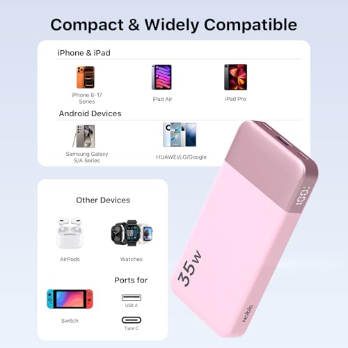 NOBIS Power Bank 35W 10000mAh Portable Charger - image 6