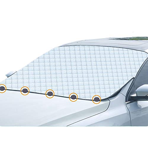 CARCOVER Couverture Pare-Brise Voiture Tous Temps Magnétique Pare-Brise Poussière UV Proof Snow Ice Frost Sun Résistant l'eau Convient Plupart Voitures (Size : Sedan) Cover