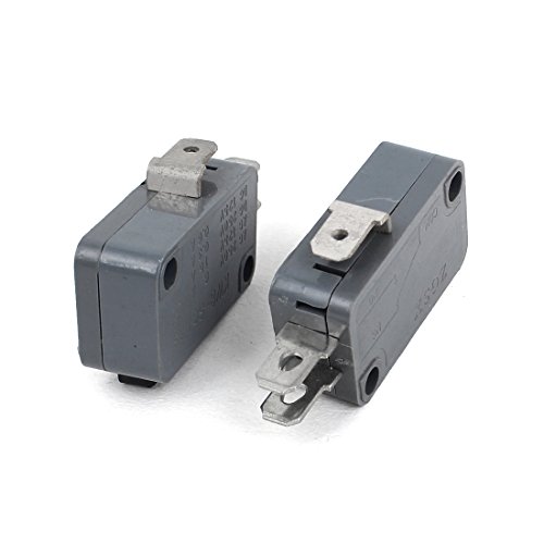 Aexit 2 Pcs Control electrical SPDT Rice Cooker Momentary Micro Limit Switch AC 250V 6A