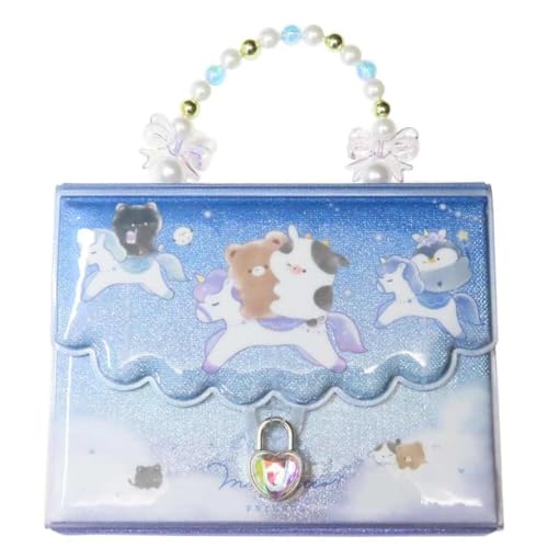 [シール帳]カギつきバッグマイシールバインダー/むぎゅっとふれんずのサムネイル