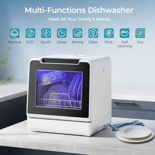 EUHOMY-Portable-Dishwasher-Countertop-8-Programs-Dishwasher-with-5L-Built-in-Water-Tank-and-Drain-Hose-Countertop-Dishwasher-No-Hookup-with-8-Modes-with-Self-Clean-Baby-Care-Dish-Washer-for-RVs