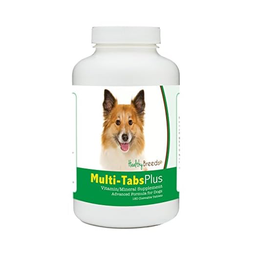 Healthy Breeds Icelandic Sheepdog Multi-Tabs Plus Chewable Tablets 180 Count
