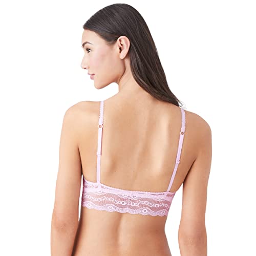 Image of b.tempt'd by Wacoal womens Lace Kiss Bralette Bra, Pink Lady, Medium US