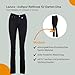 Lazura - Jodhpur Reithose Damen Dina | Denim Reitjeans mit Vollbesatz | atmungsaktive & elastische Vollbesatzreithose | Jeans-Reithose mit 5 Taschen | Reiterhose in Schwarz | Größe 46