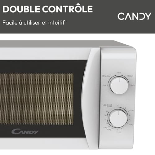 CANDY Micro ondes solo 20 litres CMW20SMW - vue 4